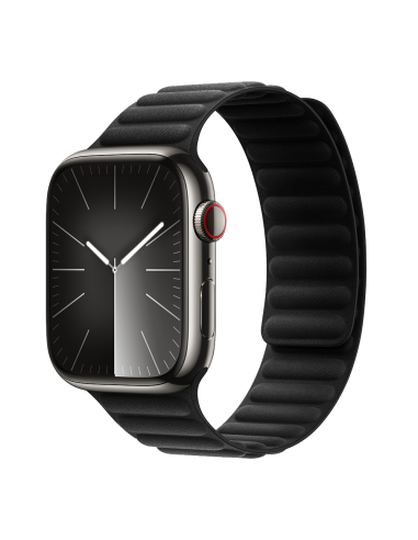 DEVIA CORREA MAGNETIC FIBER APPLE WATCH 38/40/41MM NEGRO