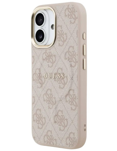 GUESS CARCASA MAGSAFE RING 4G IPHONE 17 ROSA