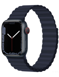 DEVIA CORREA MAGNETIC SILICONE APPLE WATCH 38/40/41mm AZUL