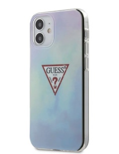 GUESS CARCASA T&D IPHONE 12 MINI AZUL