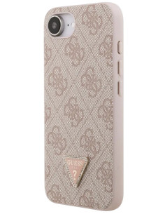 GUESS CARCASA TRIANGLE 4G IPHONE 17e/16e ROSA