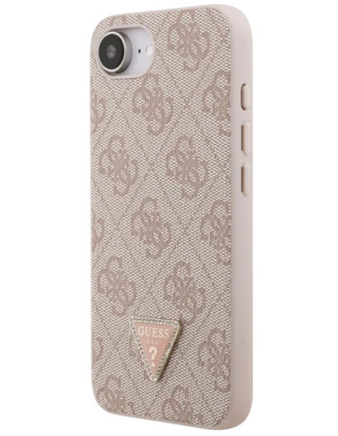 GUESS CARCASA TRIANGLE 4G IPHONE 17e/16e ROSA