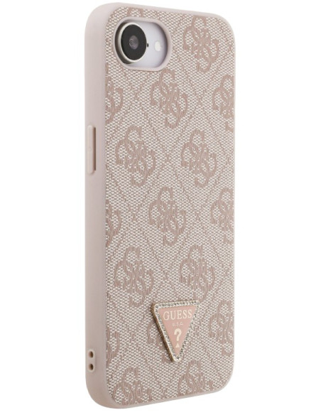 GUESS CARCASA TRIANGLE 4G IPHONE 17e/16e ROSA