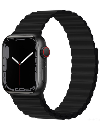 DEVIA CORREA MAGNETIC SILICONE APPLE WATCH 38/40/41mm NEGRO