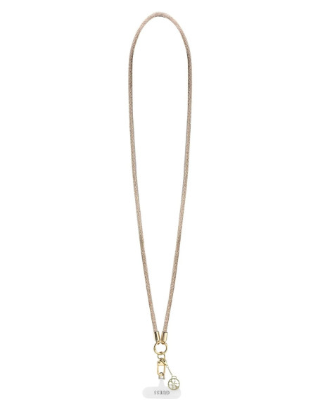 GUESS COLGANTE CROSSBODY RHINESTONE CHARM ORO