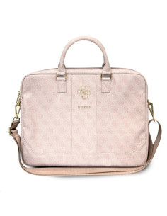 GUESS FUNDA LOGO UNIVERSAL PORTATILES 13"-15" ROSA