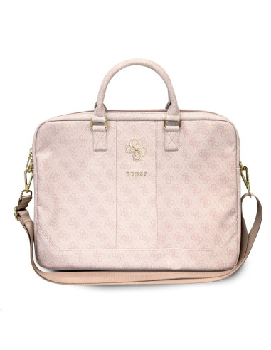 GUESS FUNDA LOGO UNIVERSAL PORTATILES 13"-15" ROSA