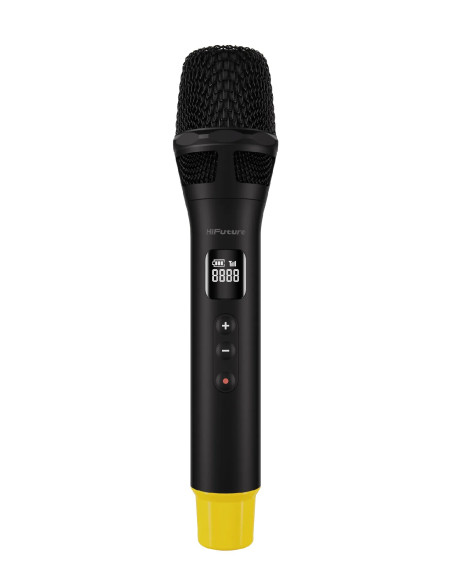 HIFUTURE ALTAVOZ IU/KARAOKE 2 MICRÓFONOS / BOOMBEAT 350W NEGRO