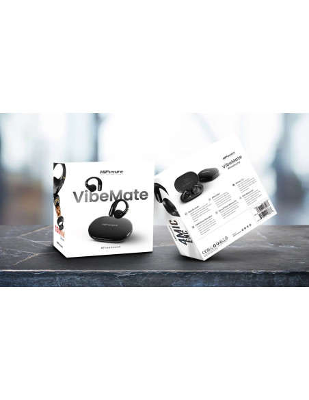HIFUTURE AURICULAR ENC OPEN-EAR VIBEMATE NEGRO