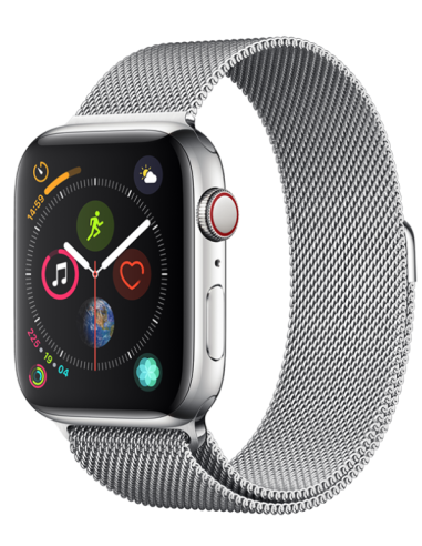 DEVIA CORREA METALICA MILANESE APPLE WATCH 42/44/45/49mm PLATA