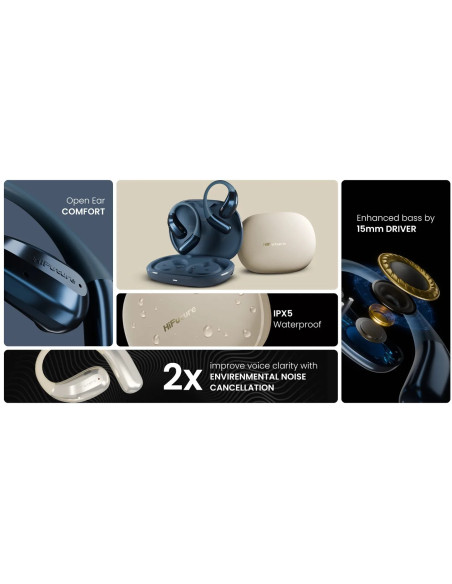 HIFUTURE AURICULAR TWS ENC SONIFY 2 DORADO