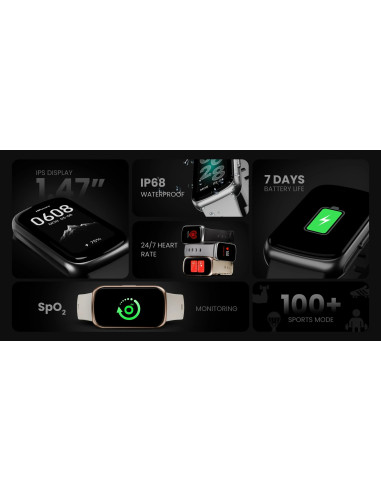 HIFUTURE SMARTBAND EVO3 NEGRO