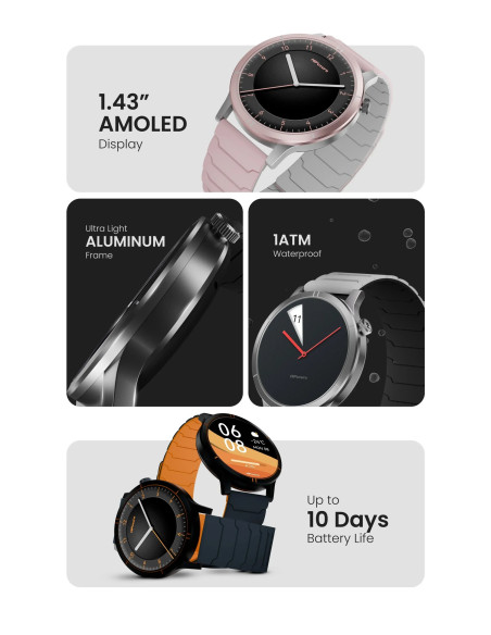 HIFUTURE SMARTWATCH AURORA 2 NEGRO