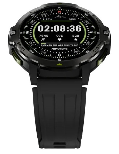 HIFUTURE SMARTWATCH VORTEX GPS NEGRO