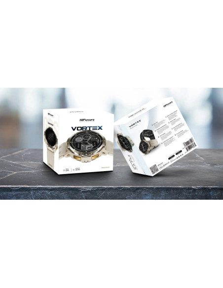 HIFUTURE SMARTWATCH VORTEX GPS NEGRO