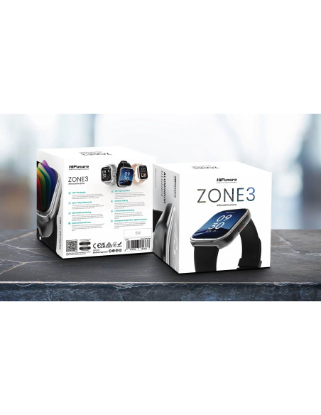 HIFUTURE SMARTWATCH ZONE 3 NEGRO