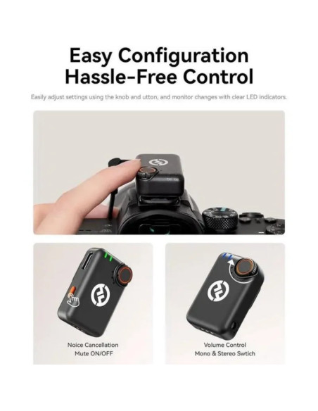 HOLLYLAND MICROFONO INALAMBRICO LARK M2S USB-C COMBO