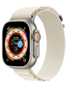DEVIA CORREA NAYLON BRAIDED SPORT5 APPLE WATCH 38/40/41mm STARLIGHT