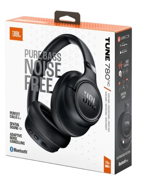JBL AURICULAR BLUETOOTH TUNE 780NC NEGRO