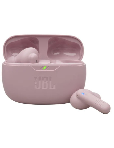JBL AURICULAR CANCELACION RUIDO WAVE BEAM 2 ROSA
