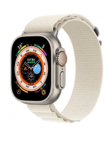 DEVIA CORREA NAYLON BRAIDED SPORT5 APPLE WATCH 42/44/45/49mm STARLIGHT