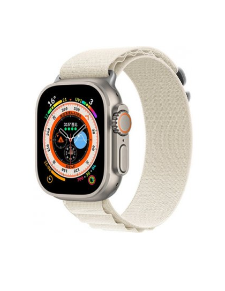 DEVIA CORREA NAYLON BRAIDED SPORT5 APPLE WATCH 42/44/45/49mm STARLIGHT