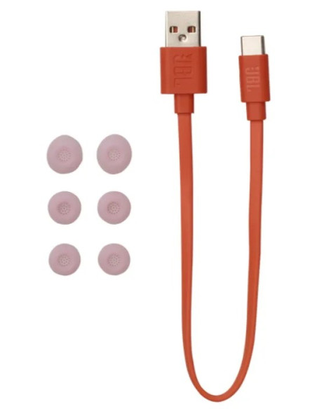 JBL AURICULAR CANCELACION RUIDO WAVE BEAM 2 ROSA