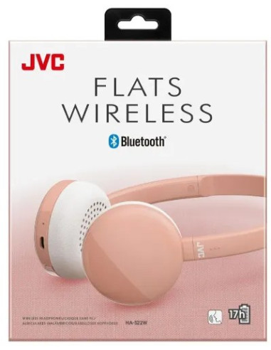 JVC AURICULAR BLUETOOTH HA-S22W ROSA