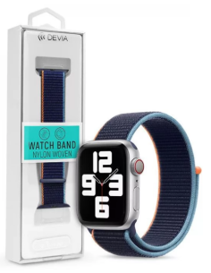 DEVIA CORREA NYLON LOOP APPLE WATCH 42/44/45/49mm AZUL