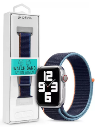 DEVIA CORREA NYLON LOOP APPLE WATCH 42/44/45/49mm AZUL