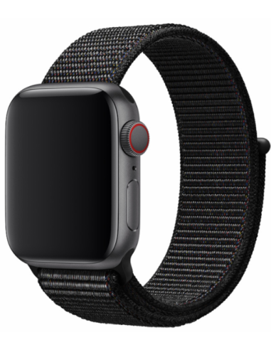 DEVIA CORREA NYLON LOOP APPLE WATCH 42/44/45/49mm NEGRO