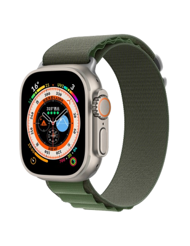 DEVIA CORREA NYLON S5 APPLE WATCH 42/44/45/49mm VERDE