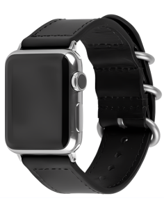 DEVIA CORREA PIEL TRICYCLIC Apple watch 38/40mm NEGRO