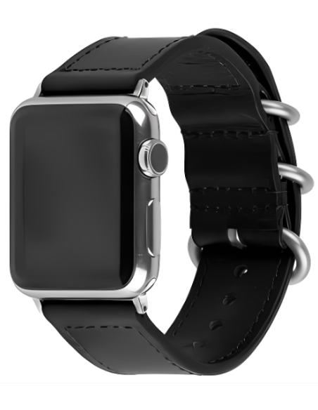 DEVIA CORREA PIEL TRICYCLIC Apple watch 38/40mm NEGRO
