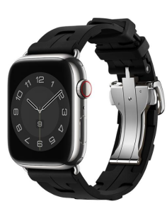 DEVIA CORREA SILICONE DELUXE APPLE WATCH 38/40/41mm NEGRO