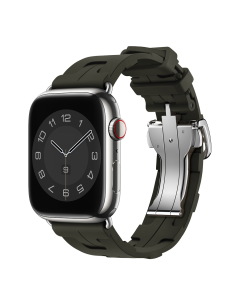 DEVIA CORREA SILICONE DELUXE APPLE WATCH 38/40/41mm VERDE