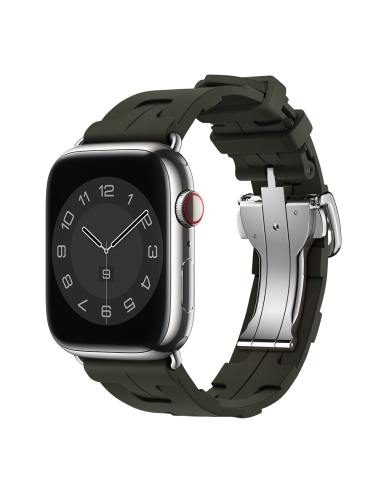 DEVIA CORREA SILICONE DELUXE APPLE WATCH 38/40/41mm VERDE