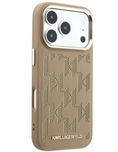 KARL LAGERFELD CARCASA MAGSAFE MONOGRAM IPHONE 17 PRO MAX BEIGE 2