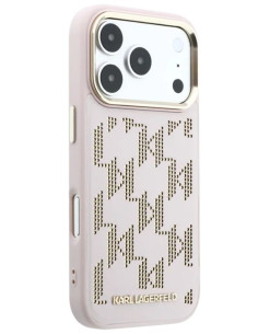 KARL LAGERFELD CARCASA MAGSAFE MONOGRAM IPHONE 17 PRO MAX ROSA 2