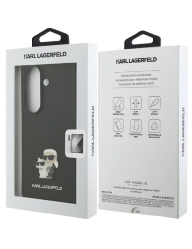 KARL LAGERFELD CARCASA SAFFIANO K&C Z FOLD 7 NEGRO