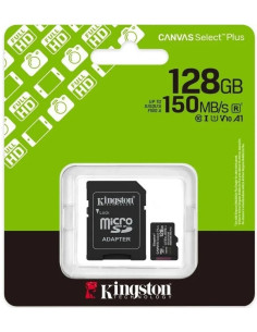 KINGSTON TARJETA MEMORIA MICROSDXC 128GB