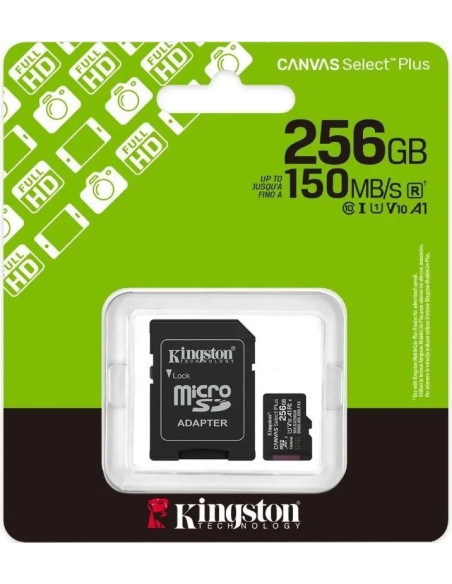 KINGSTON TARJETA MEMORIA MICROSDXC 256GB