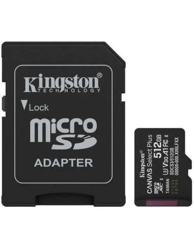 KINGSTON TARJETA MEMORIA MICROSDXC 512GB