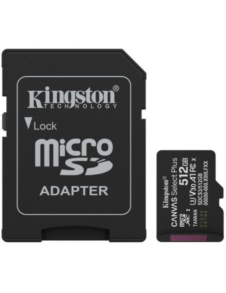 KINGSTON TARJETA MEMORIA MICROSDXC 512GB