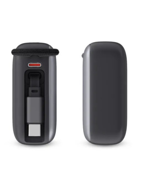 KSIX BATERIA AUXILIAR 10000mAh PD 35W / DISPLAY + CABLE RETRÁCTIL USBc