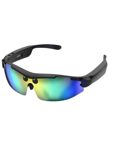 KSIX GAFAS INTELIGENTES VECTOR IA / CÁMARA FULL HD NEGRO