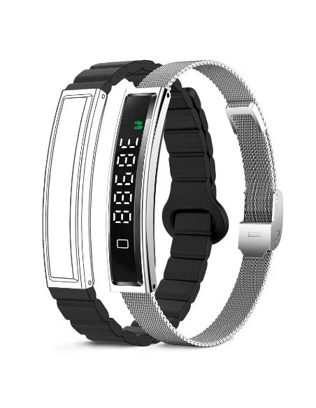 KSIX SMARTBAND SERENA CON PANTALLA / 2 CORREAS