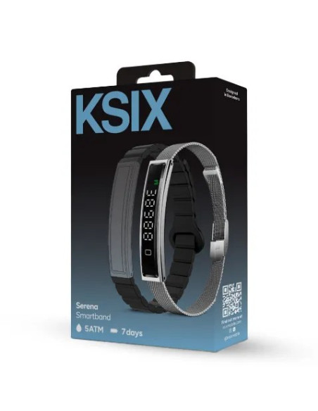 KSIX SMARTBAND SERENA CON PANTALLA / 2 CORREAS