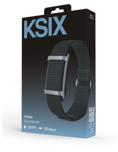 KSIX SMARTBAND VITALIS NEGRO