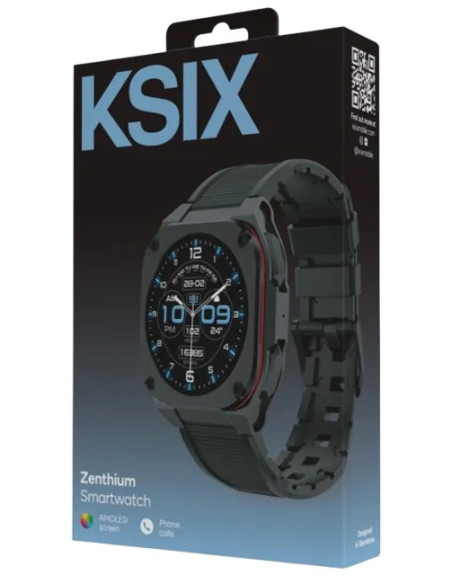 KSIX SMARTWATCH ZENTHIUM NEGRO